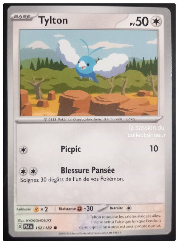 Carte pokemon commune classique de Tylton