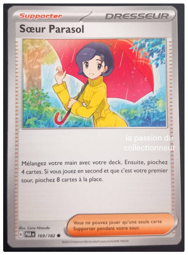 Carte pokemon commune classique de Sœur Parasol