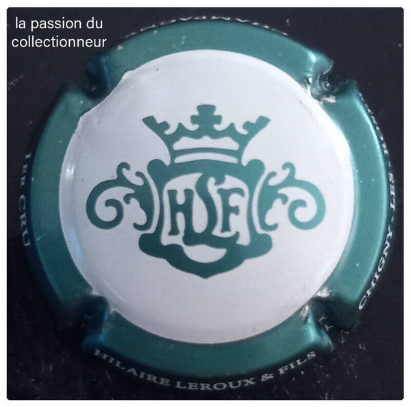 Capsule de champagne Leroux H et fils