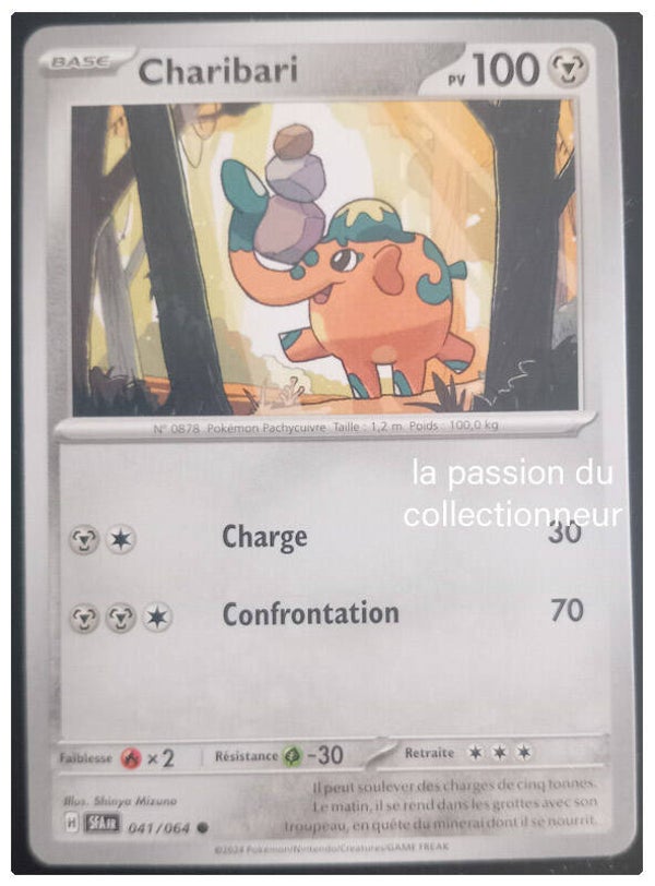 Carte pokemon commune classique de Charibari