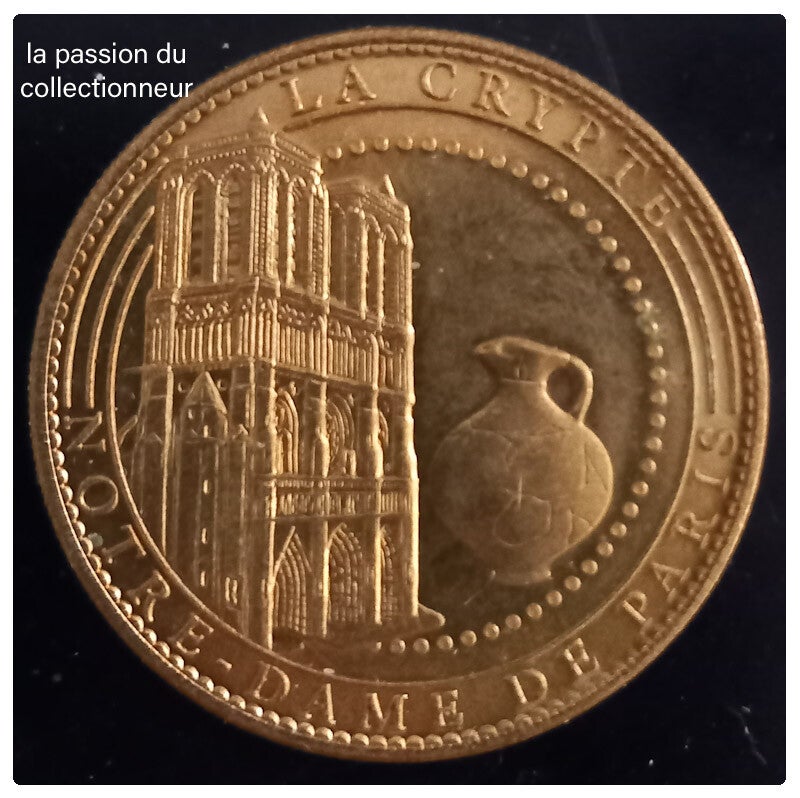 Médaille souvenir de la crypte notre dame de Paris