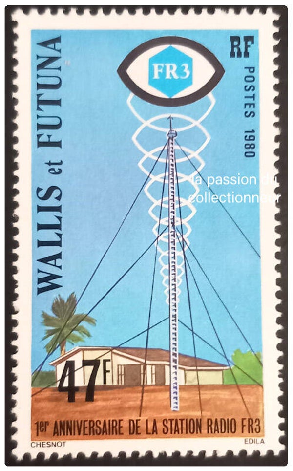 Timbre de Wallis et Futuna neuf numéro 257 ●