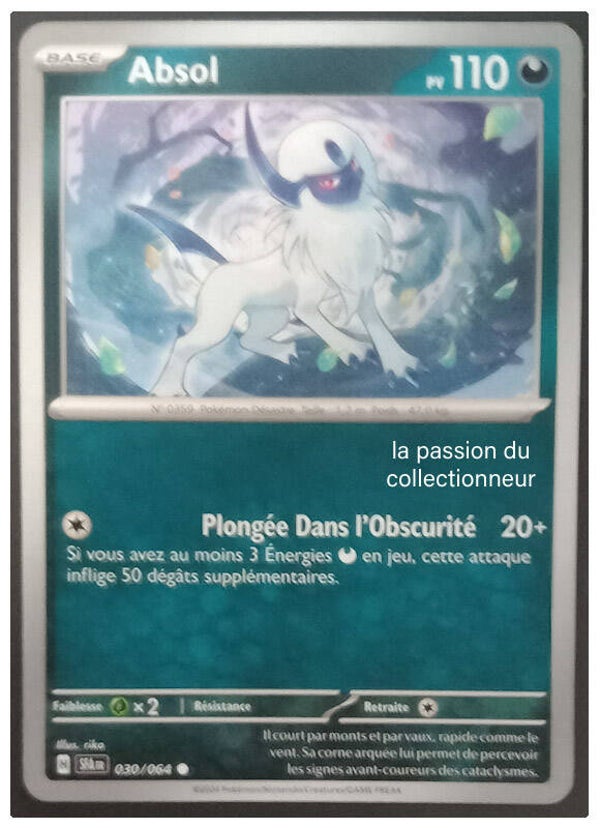 Carte pokemon commune classique de Absol