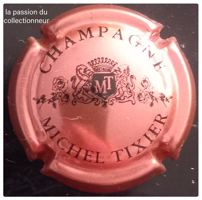 Capsule de champagne Tixier Michel