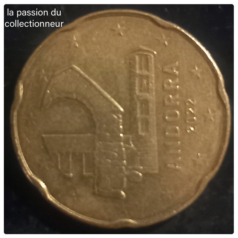 20 centimes d'Andorre année 2022