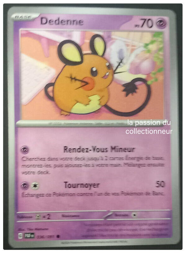 Carte pokemon commune classique de Dedenne