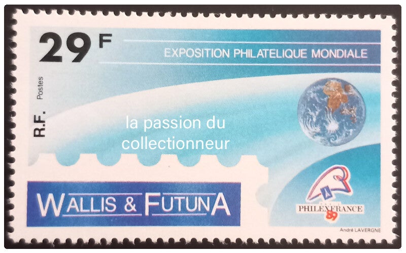 Timbre de Wallis et Futuna neuf numéro 389 ●