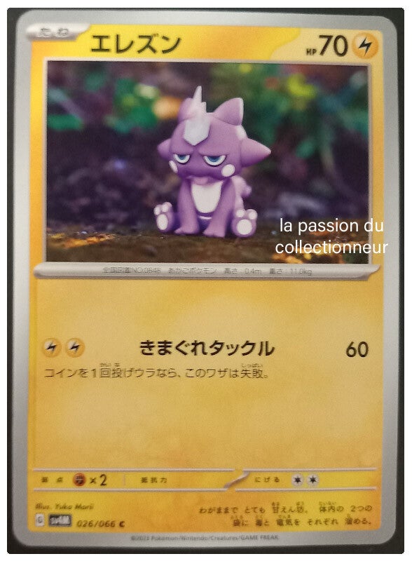 Carte pokémon commune classique de Toxizap 026/066