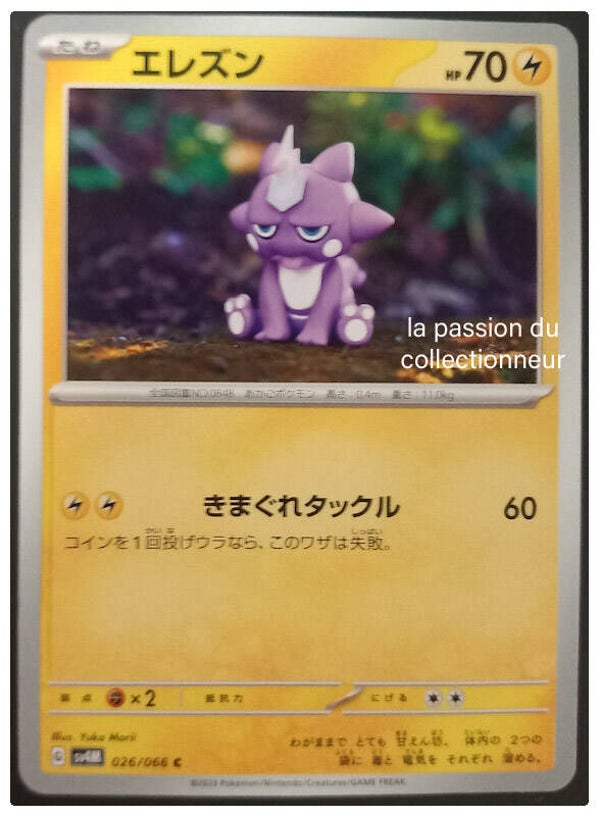 Carte pokémon commune classique de Toxizap 026/066