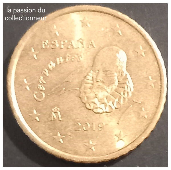 50 centimes d'euro d'Espagne année 2019