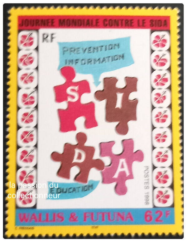 Timbre de Wallis et Futuna neuf numéro 528 ●