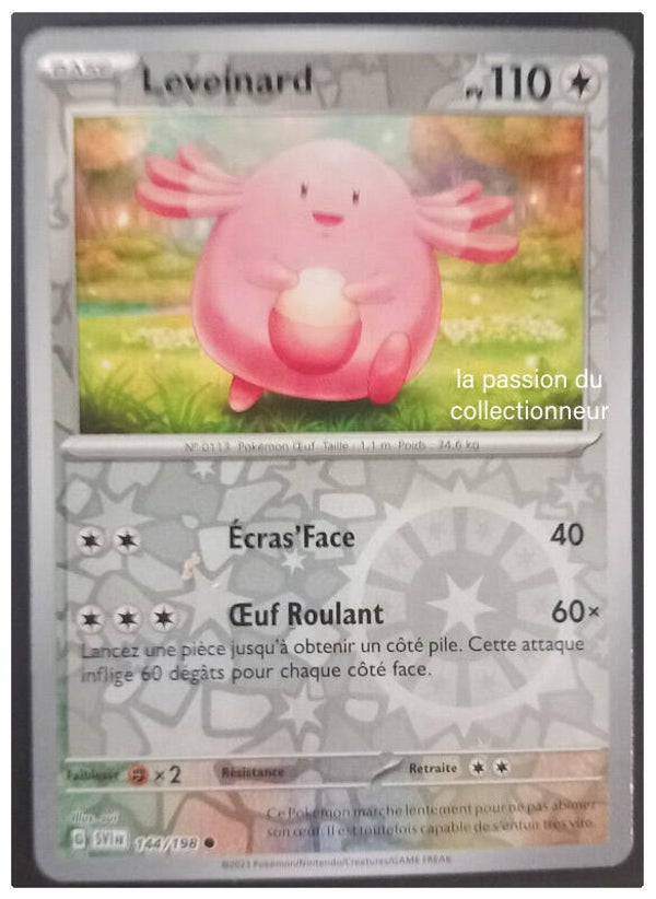Carte pokémon reverses de Levéinard 144/198