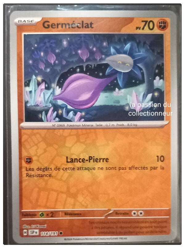 Carte pokémon reverses de Germéclat 114/191