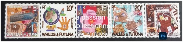 Timbre de Wallis et Futuna neuf numéro 592A ●