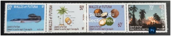 Timbre de Wallis et Futuna neuf numéro 605A ●