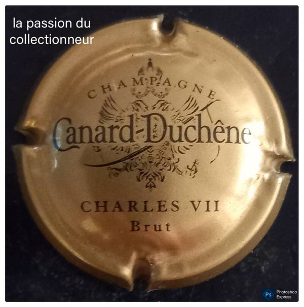 Capsule de champagne Canard duchêne lettre minuscule