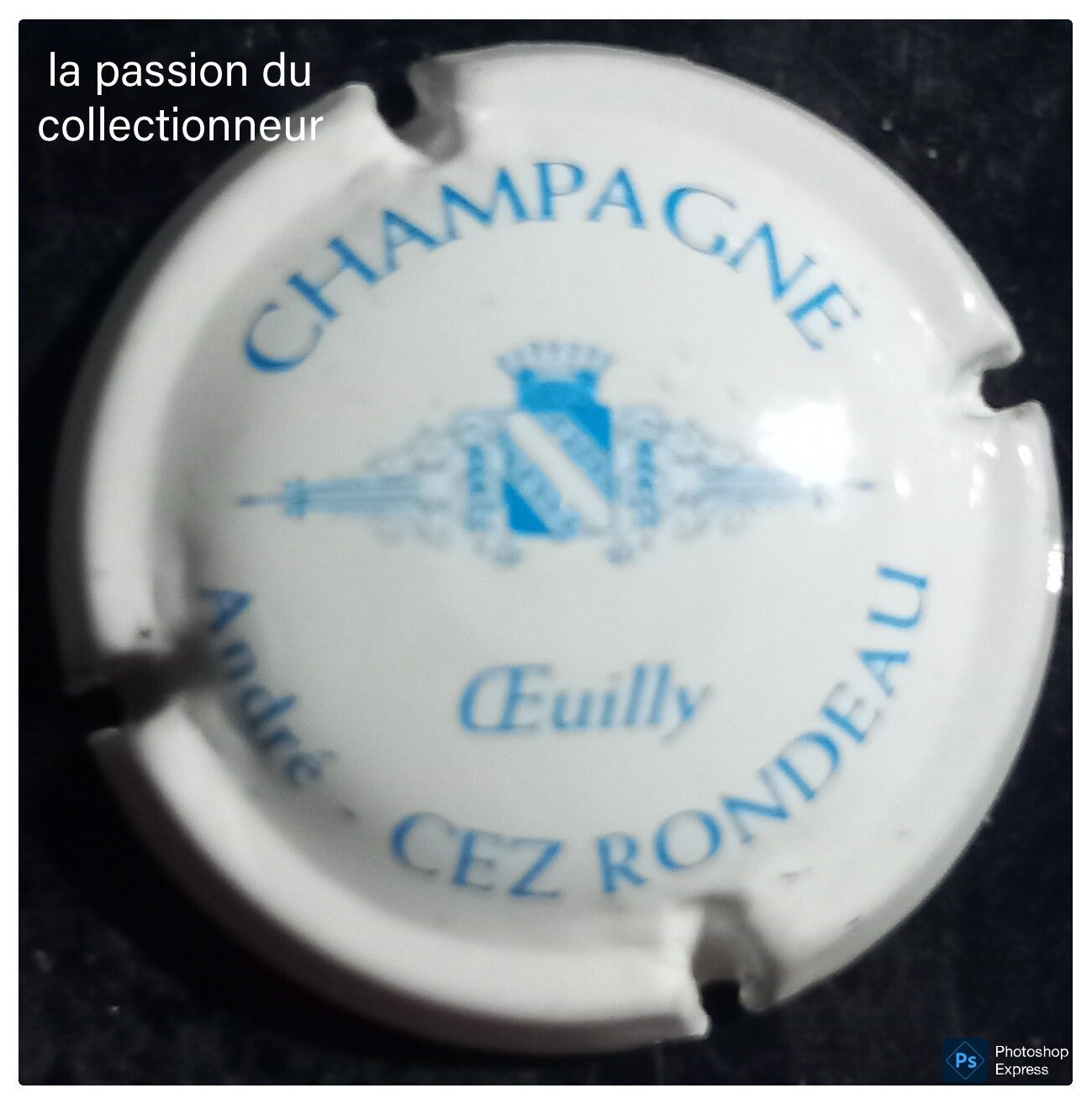 Capsule de champagne Cez Rondeau André