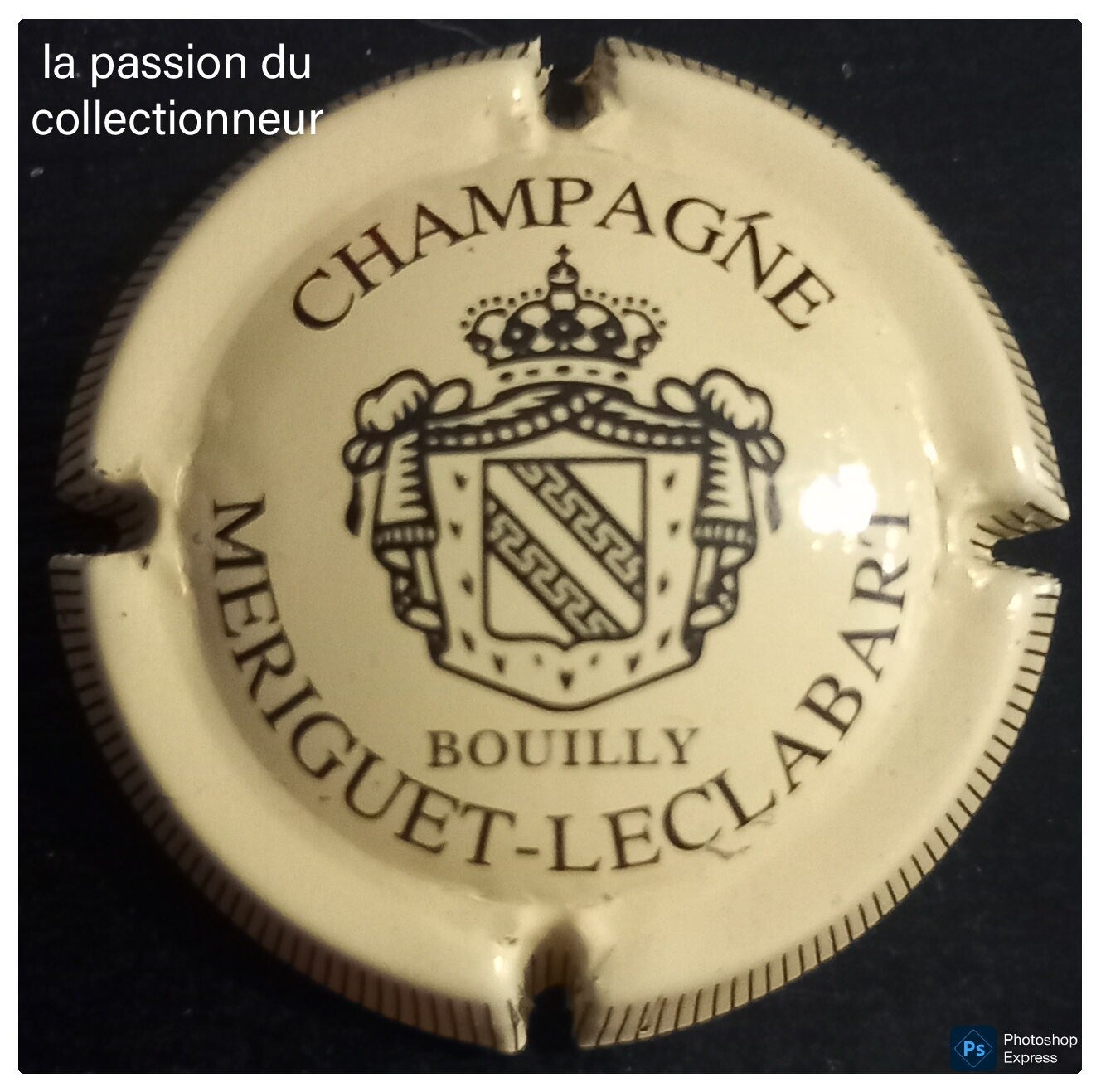 Capsule de champagne Meriguet Leclabart