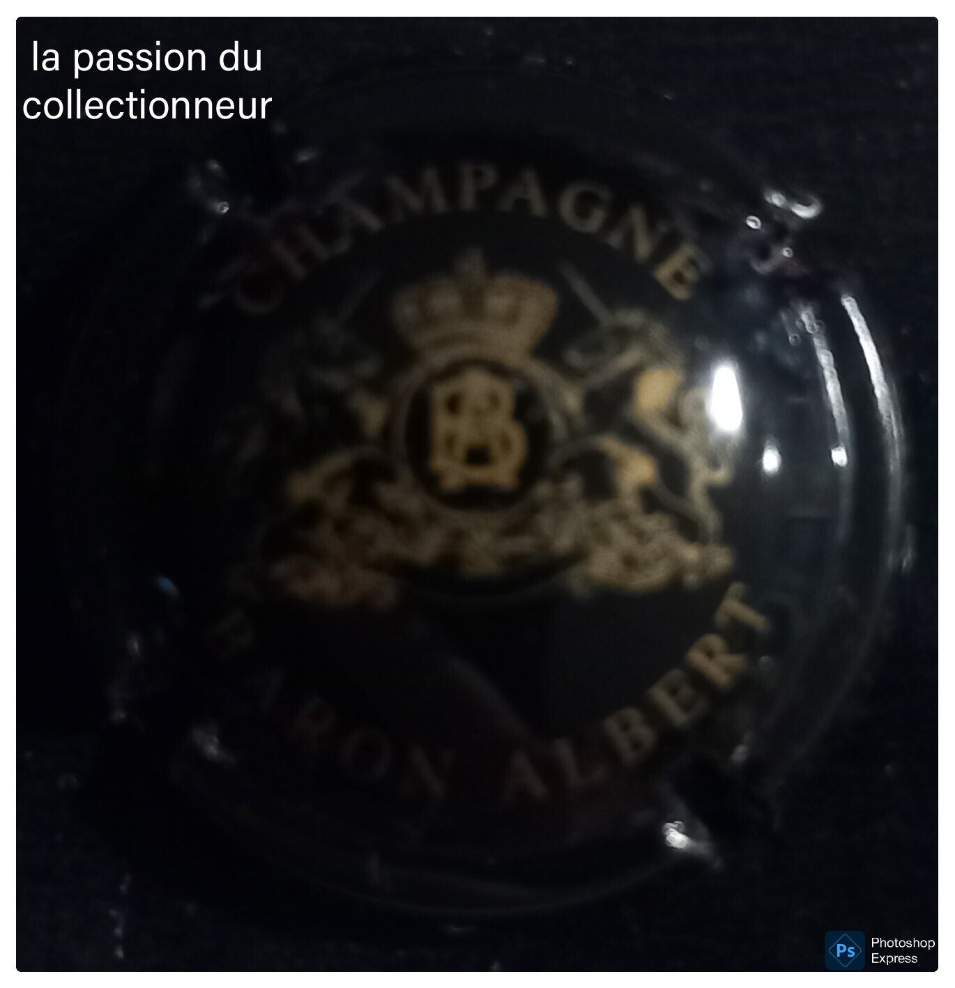 Capsule de champagne Baron Albert