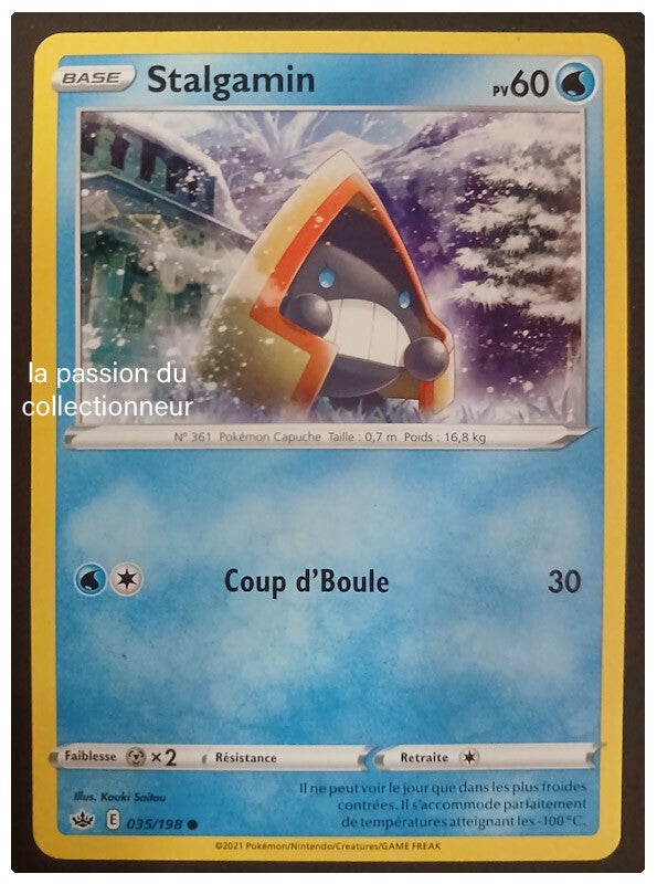 Carte pokémon de Stalgamin 033/198