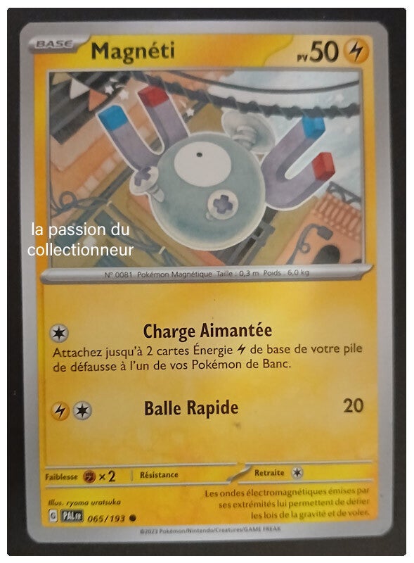 Carte pokémon de Magnéti 065/193