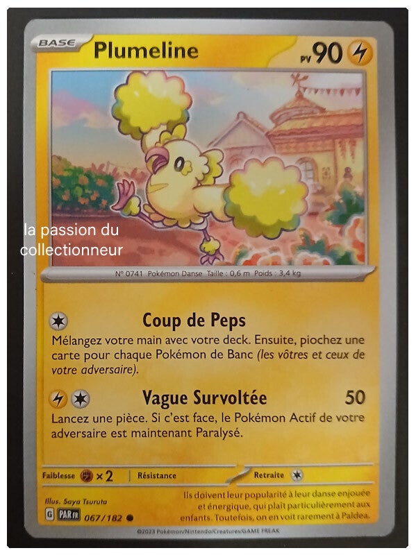Carte pokémon de Plumeline 067/182