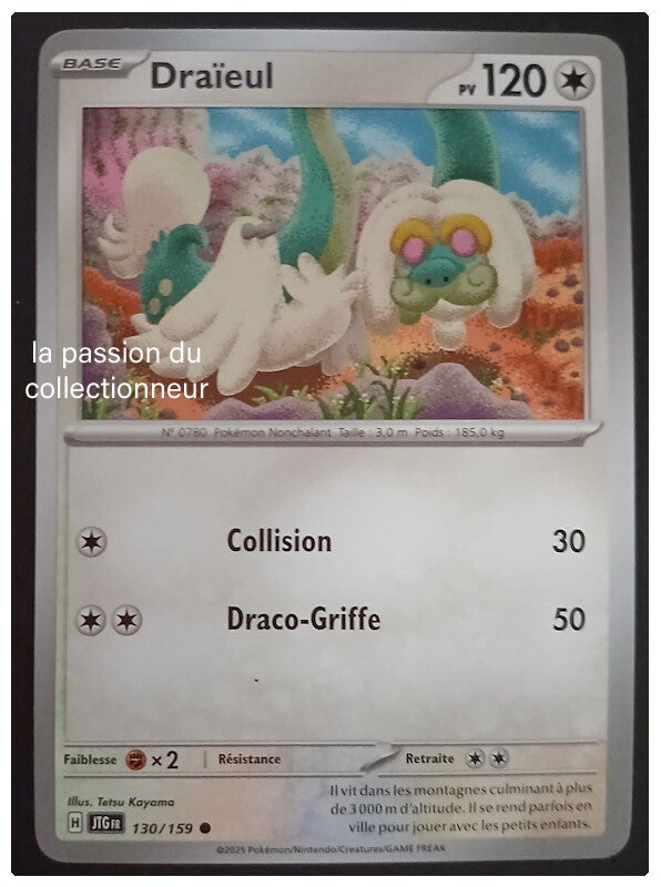 Carte pokémon de Draïeul 130/159