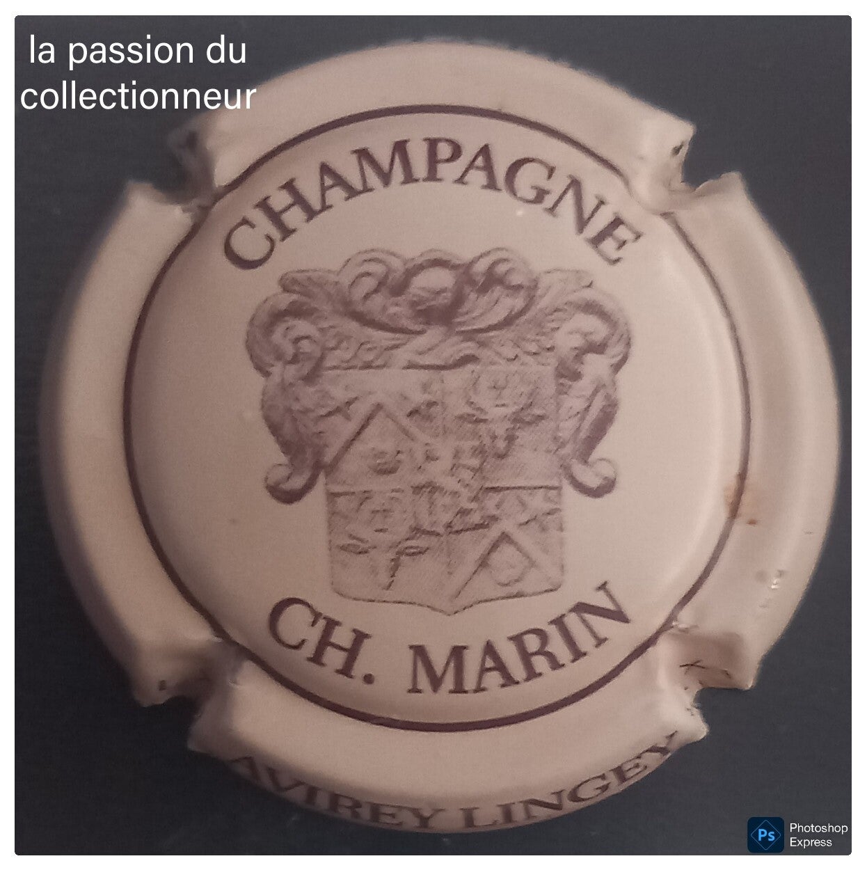 Capsule de champagne Marin Ch