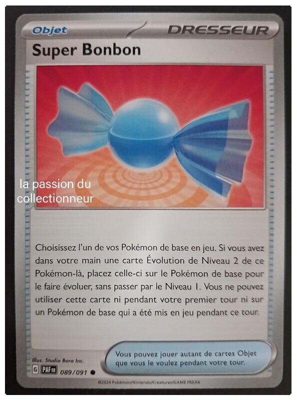 Carte pokémon du Super Bonbon 089/091