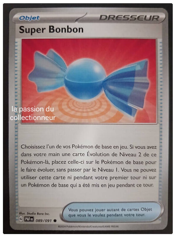 Carte pokémon du Super Bonbon 089/091