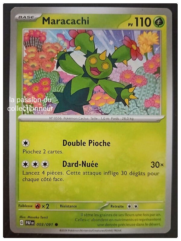 Carte pokémon de Maracachi 003/091