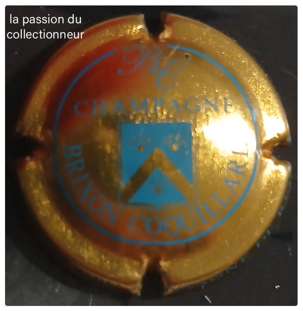 Capsule de champagne Brixon Coquillard