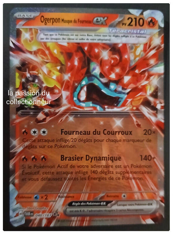 Carte pokémon de Orgepon 040/167