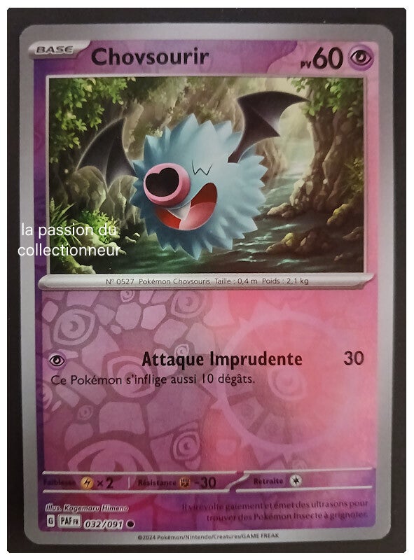 Carte pokémon de Chovsourir 032/091