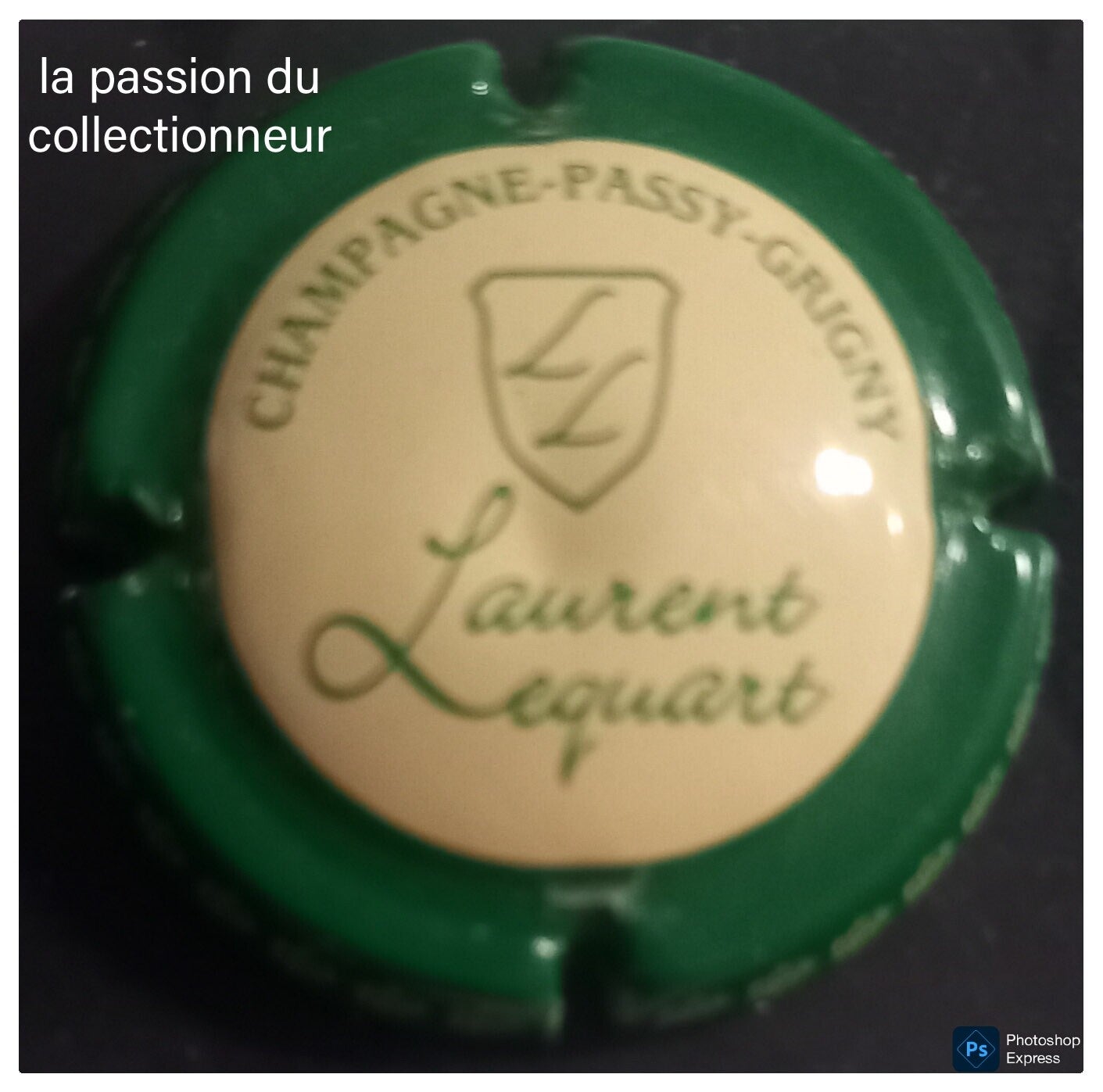 Capsule de champagne Lequart Laurent
