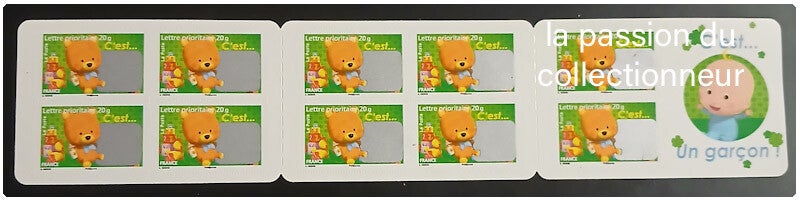 Timbre carnet autohadesif de France neuf numéro BC164