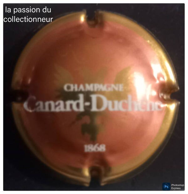 Capsule de champagne Canard Duchêne rare