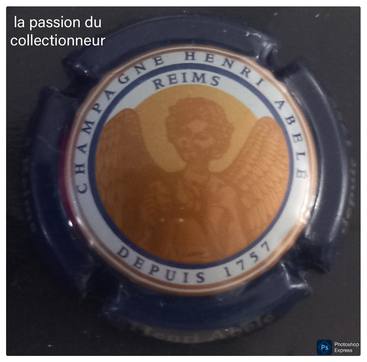 Capsule de champagne Abelé Henri