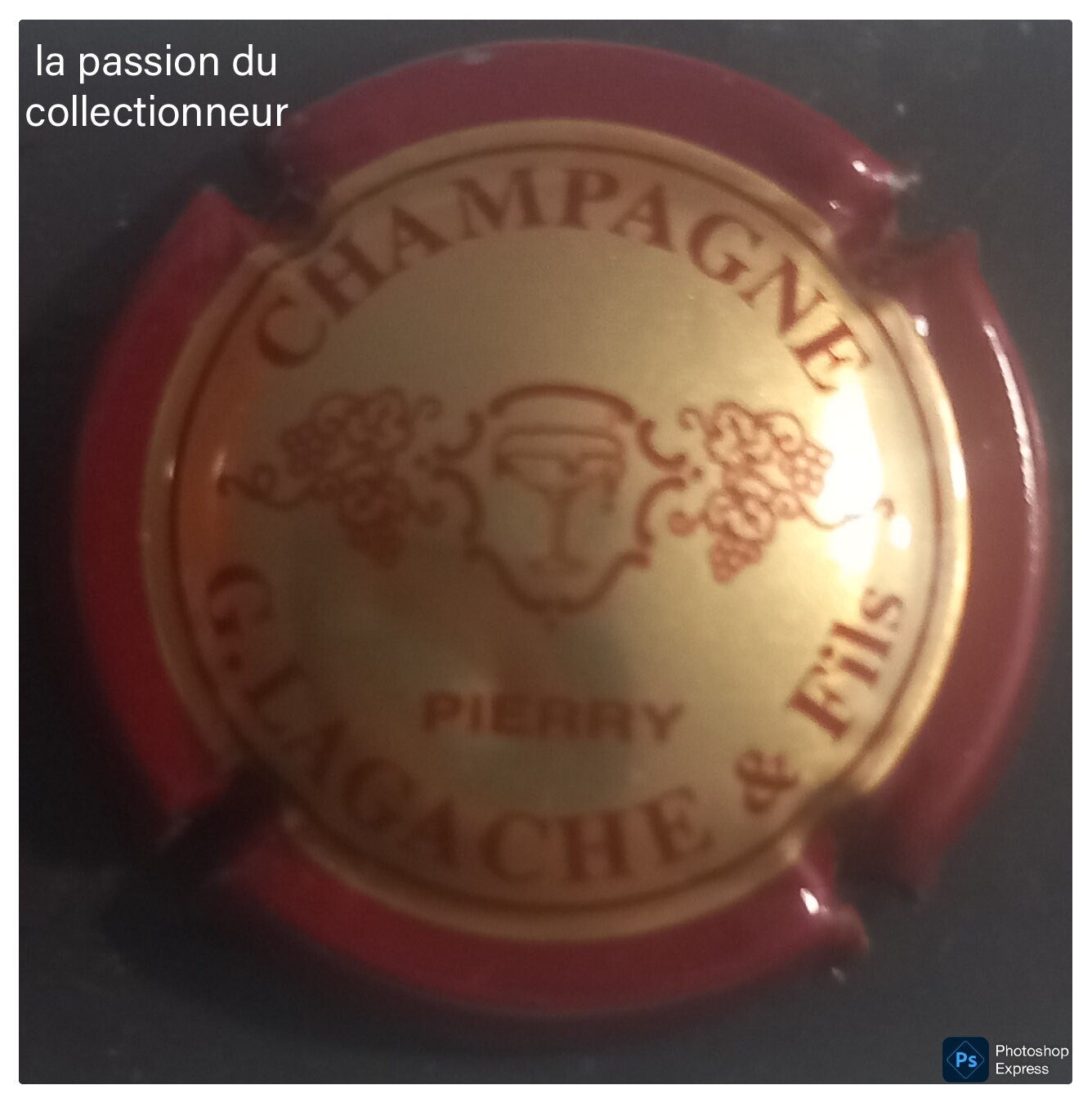 Capsule de champagne Lagache G et Fils
