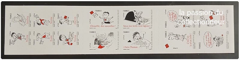 Timbre carnet autohadesif de France neuf numéro BC355