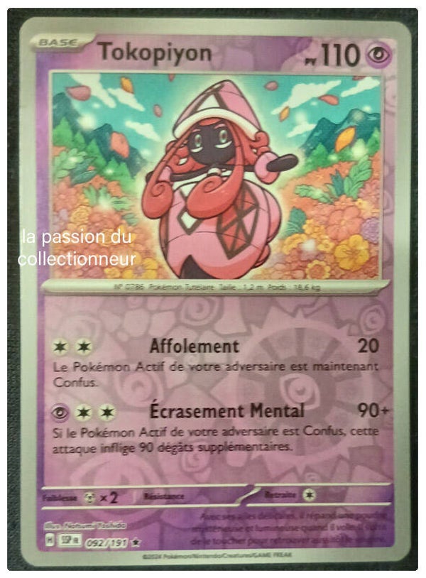 Carte pokémon de Tokopiyon 092/191