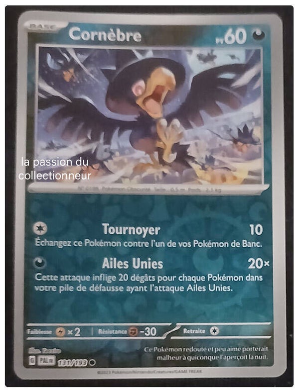 Carte pokémon de Cornébre 131/193
