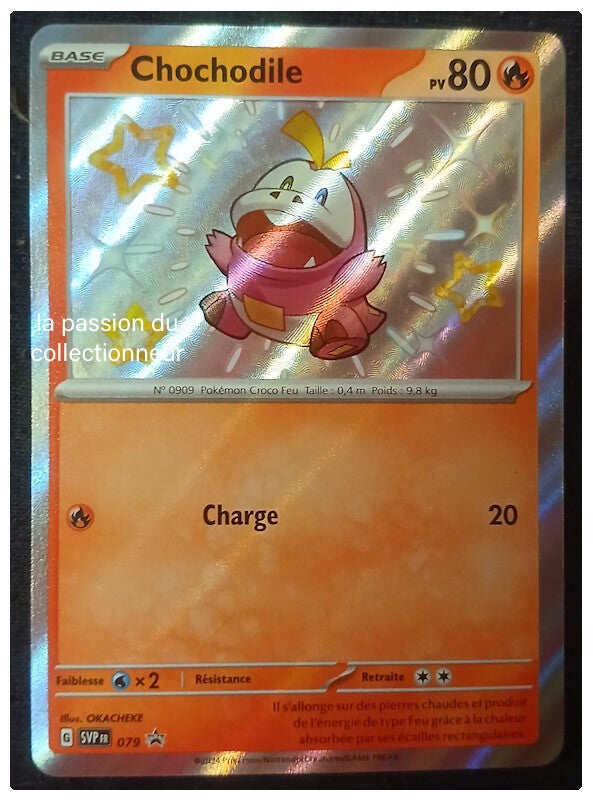 Carte pokémon de Chochodile SVPFR 079