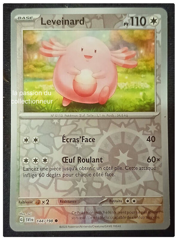 Carte pokémon de Levéinard 144/198