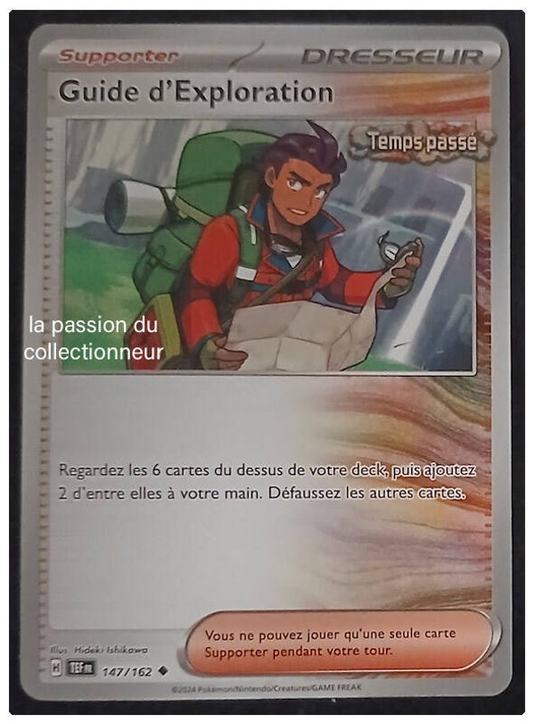 Carte pokémon du Guide d'Eploration 147/162