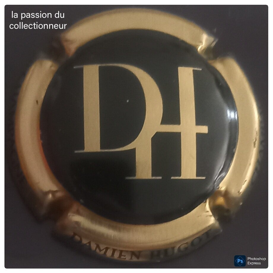 Capsule de champagne Hugot Damien