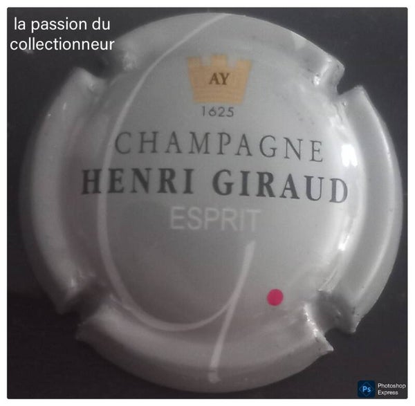 Capsule de champagne Guiraud Henri