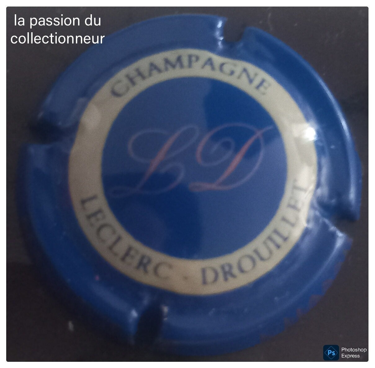 Capsule de champagne Leclerc Drouillet