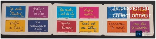 Timbre carnet autoadhésif de France neuf numéro BC609