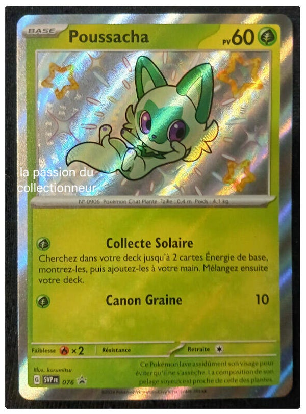 Carte pokémon de Poussacha SVPFR 076